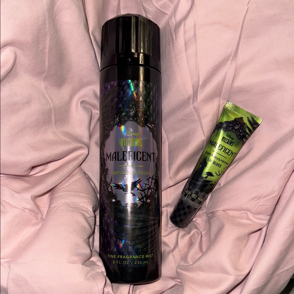 Disney Villains Maleficent Mist - And Lip Gloss Set